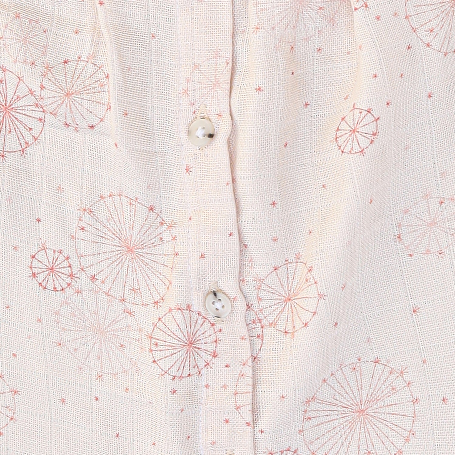 Dandelion Bloom Muslin Frock
