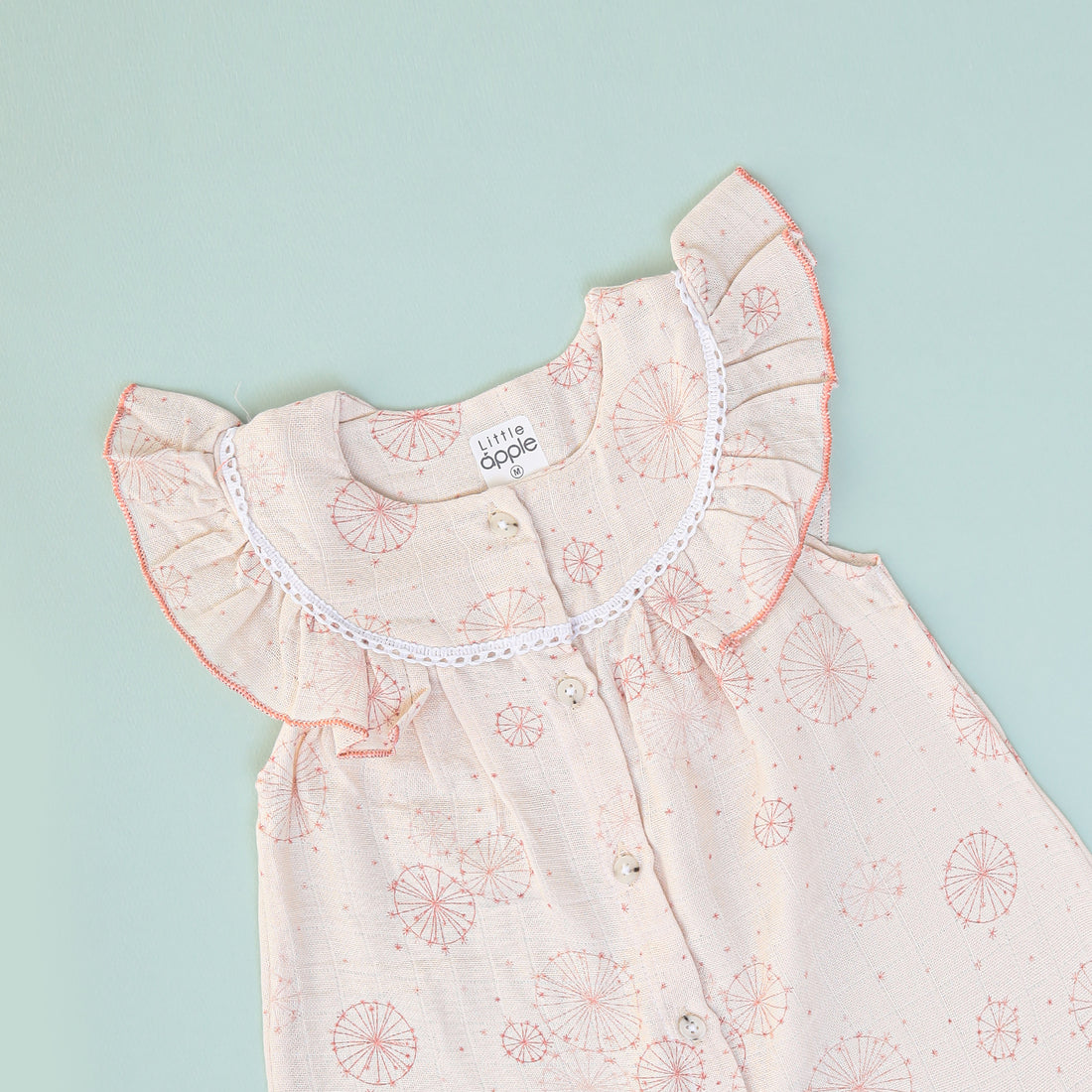 Dandelion Bloom Muslin Frock