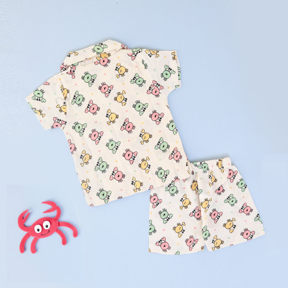 Seaside Crab Muslin Co-ords