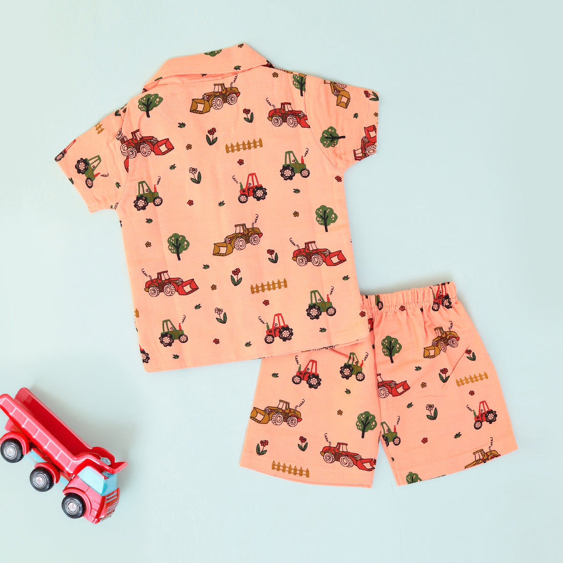 Farm Tractor Muslin Co-ords