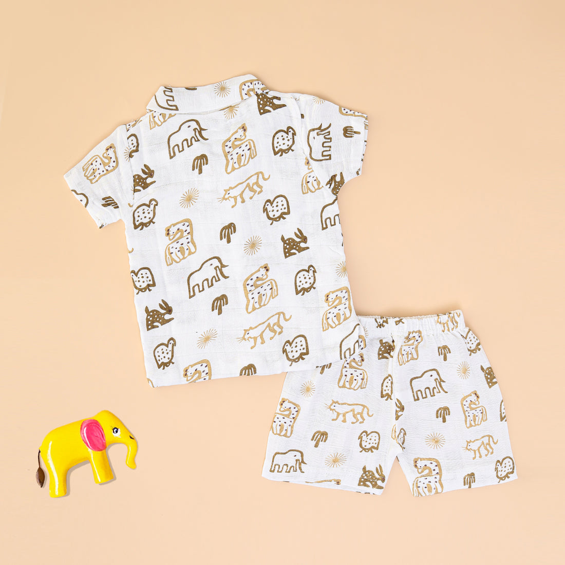 Gentle Safari Muslin Co-ords