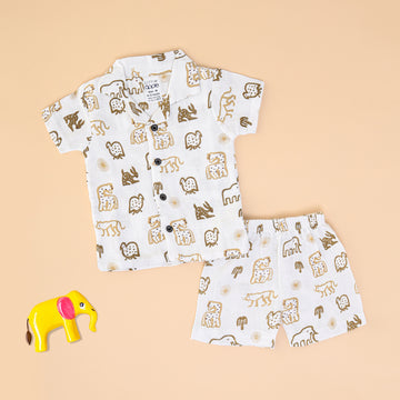 Gentle Safari Muslin Co-ords