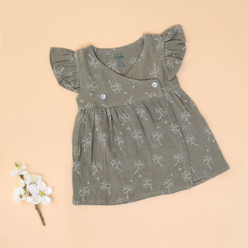 Meadow Bloom Muslin Frock