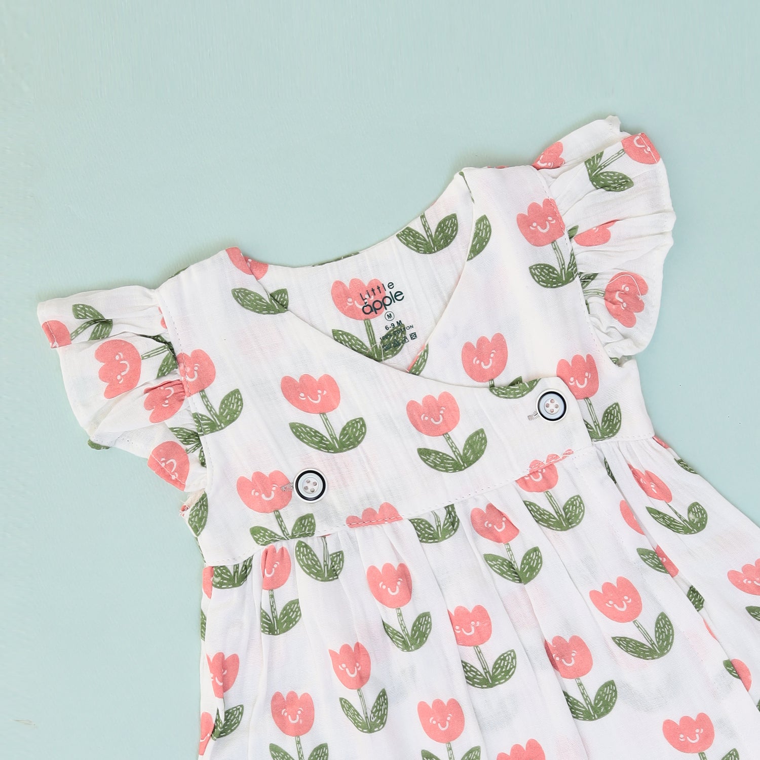 Tulip Bloom Muslin Frock