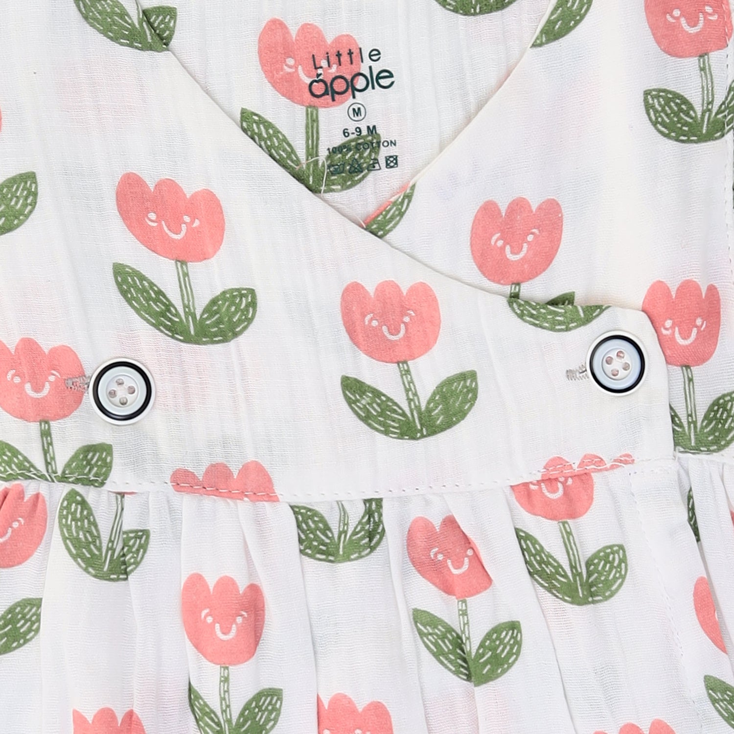 Tulip Bloom Muslin Frock