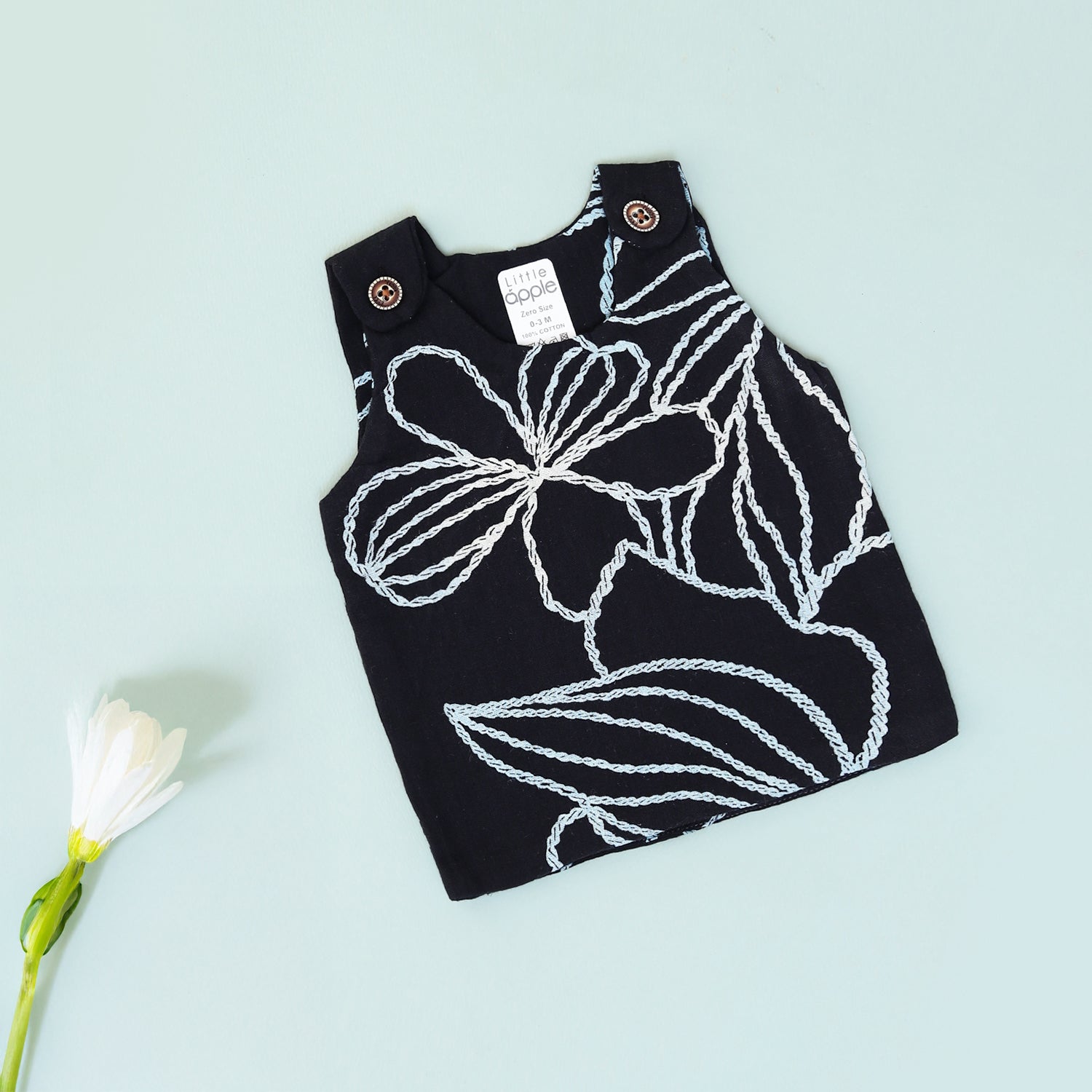 Midnight Bloom Shoulder Button Jabla