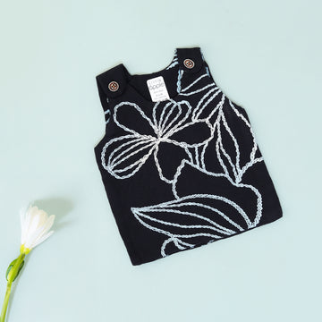 Midnight Bloom Shoulder Button Jabla