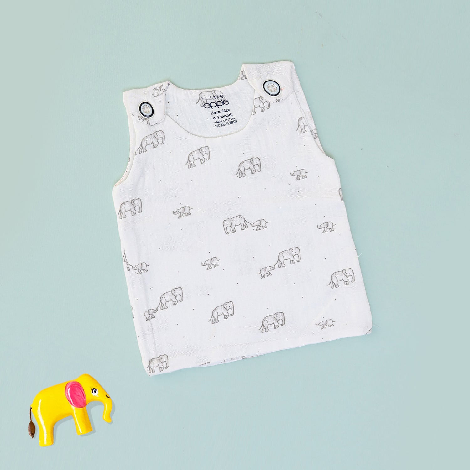 Tiny Tusker Shoulder Button Jabla