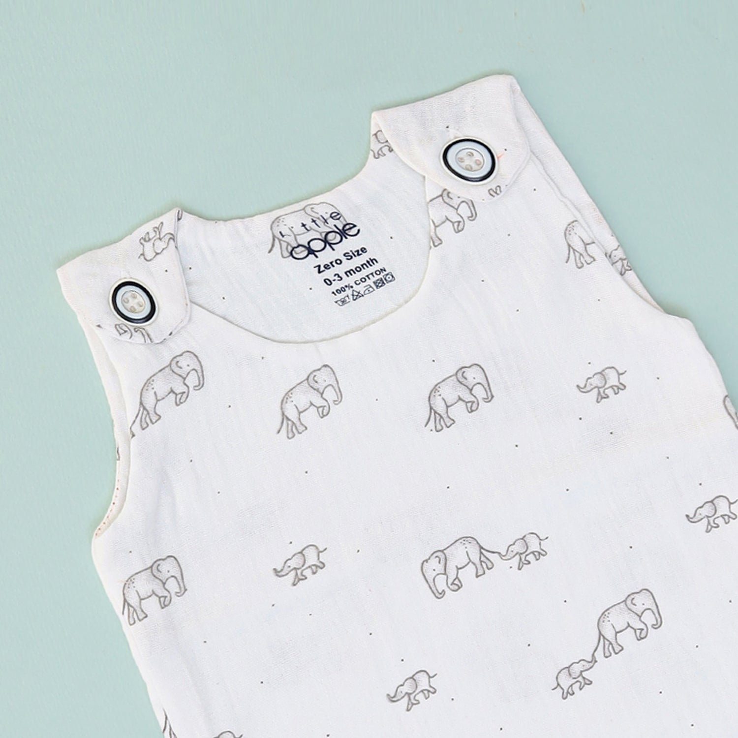 Tiny Tusker Shoulder Button Jabla
