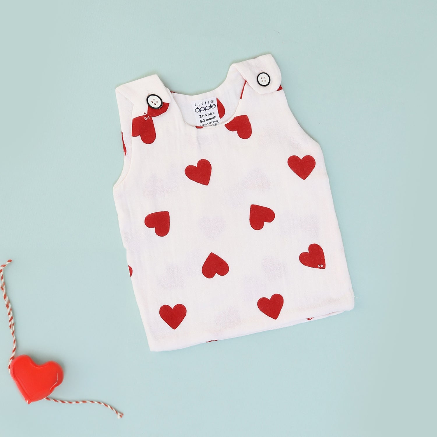 Sweet Hearts Shoulder Button Jabla