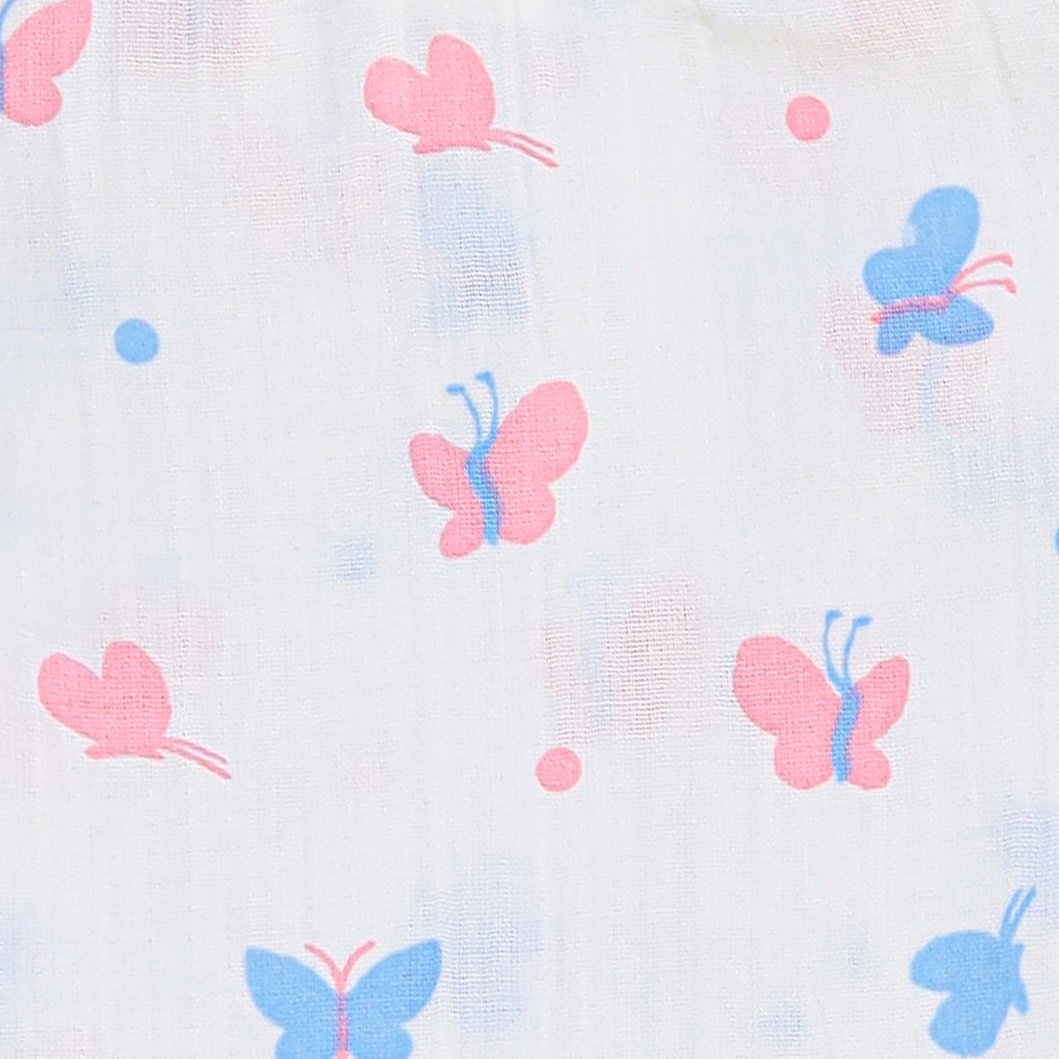 Soft Butterflies Shoulder Button Jabla