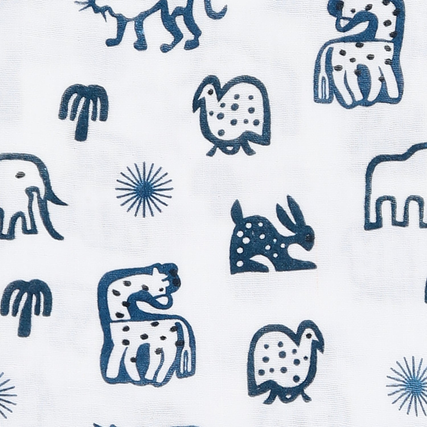Blue Jungle Shoulder Button Jabla