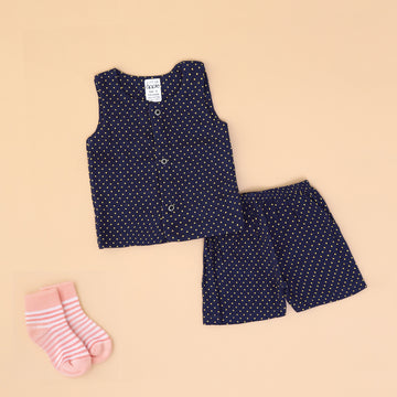 Starry Snuggles Jabla & Shorts Set