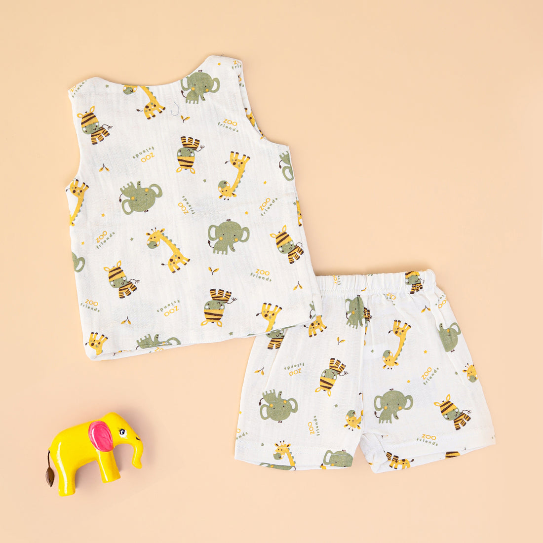 Zoo Friends Jabla & Shorts Set