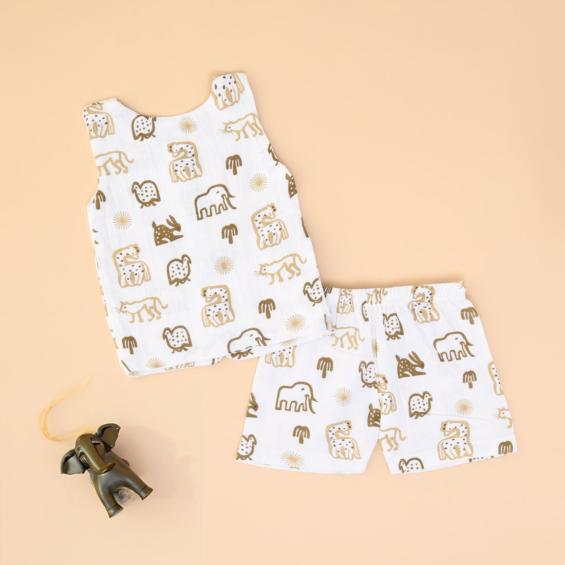 Safari Tales Jabla & Shorts Set