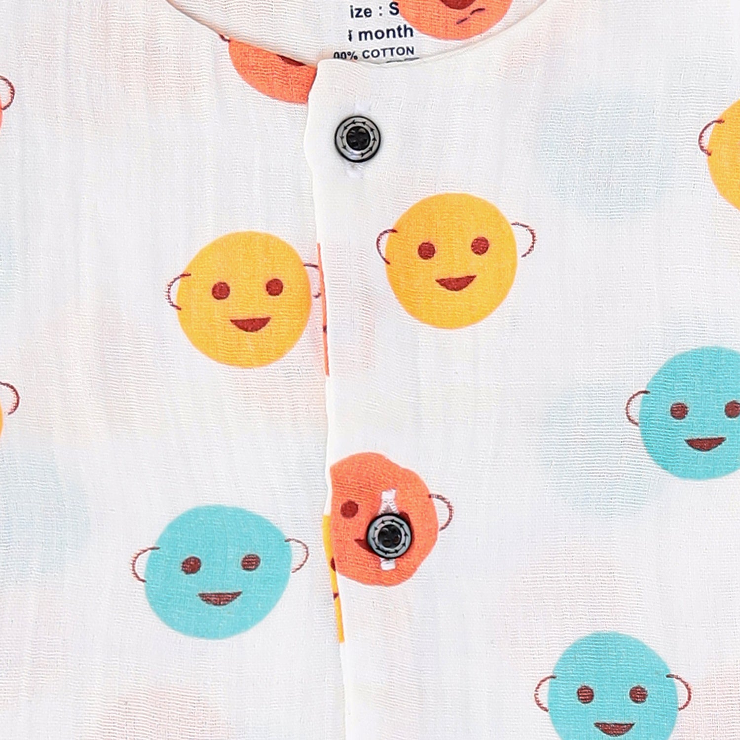 Happy Faces Jabla & Shorts Set