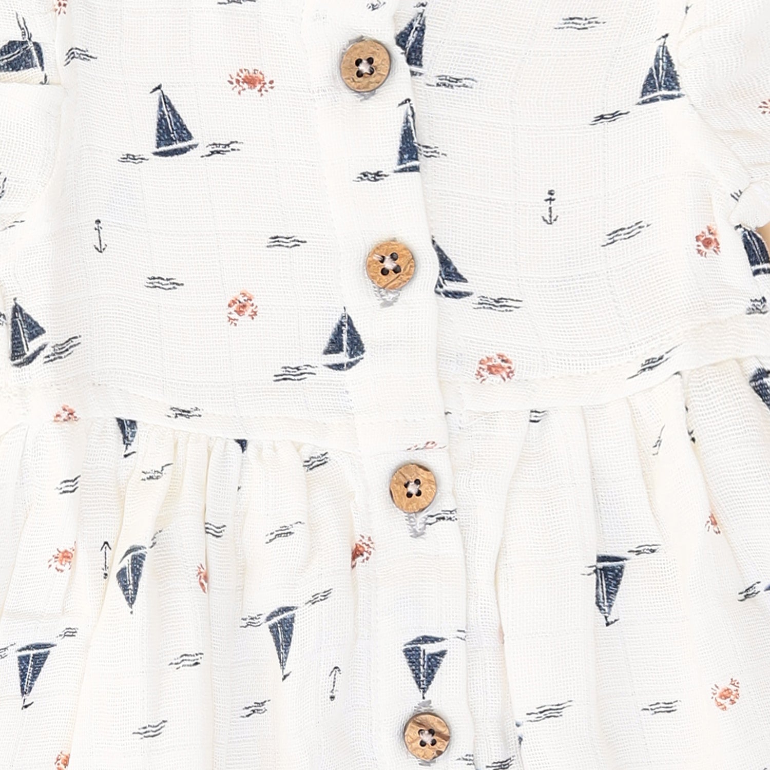 Little Sailor Muslin Frock