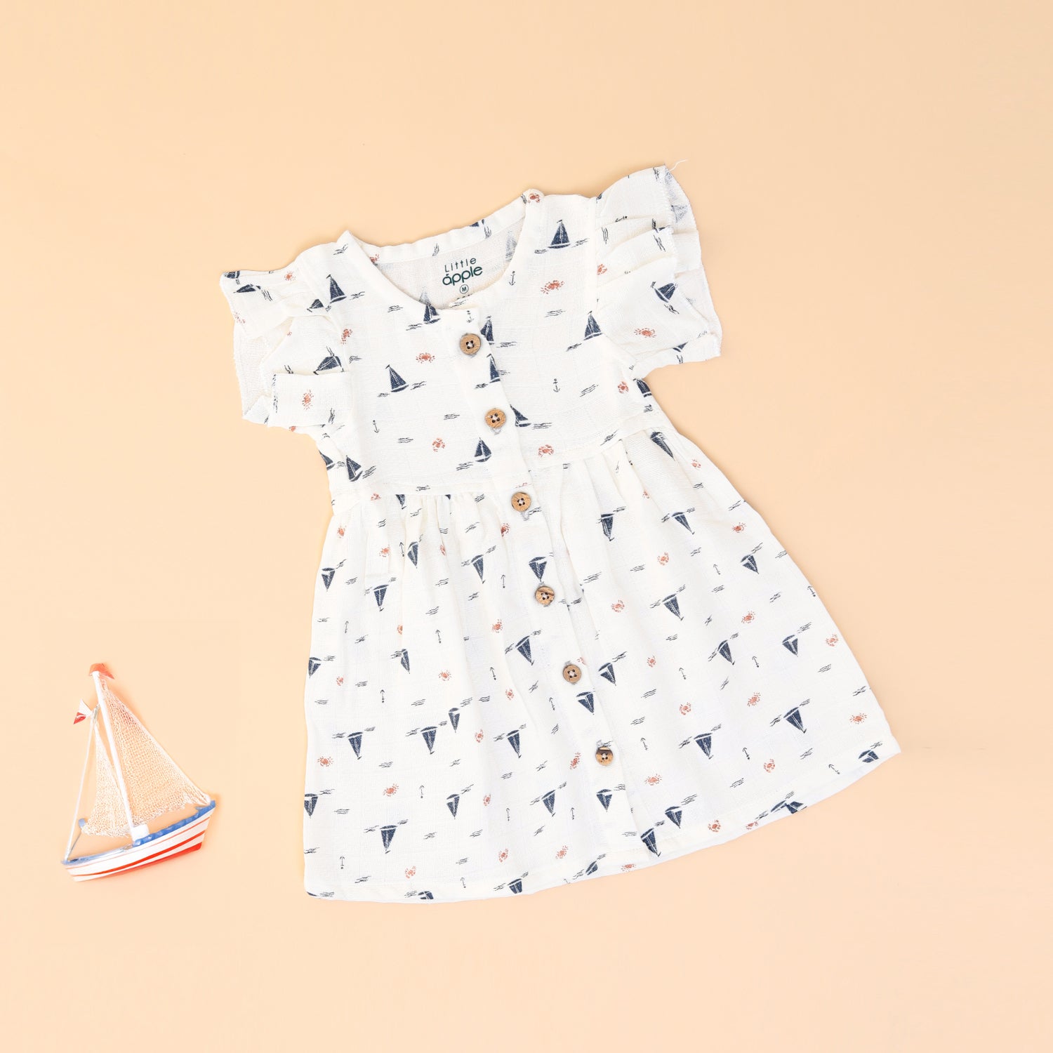 Little Sailor Muslin Frock