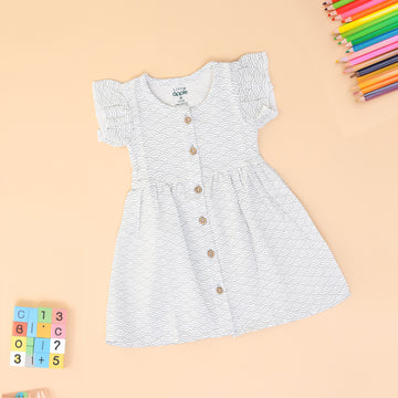 Sea Breeze Muslin Frock