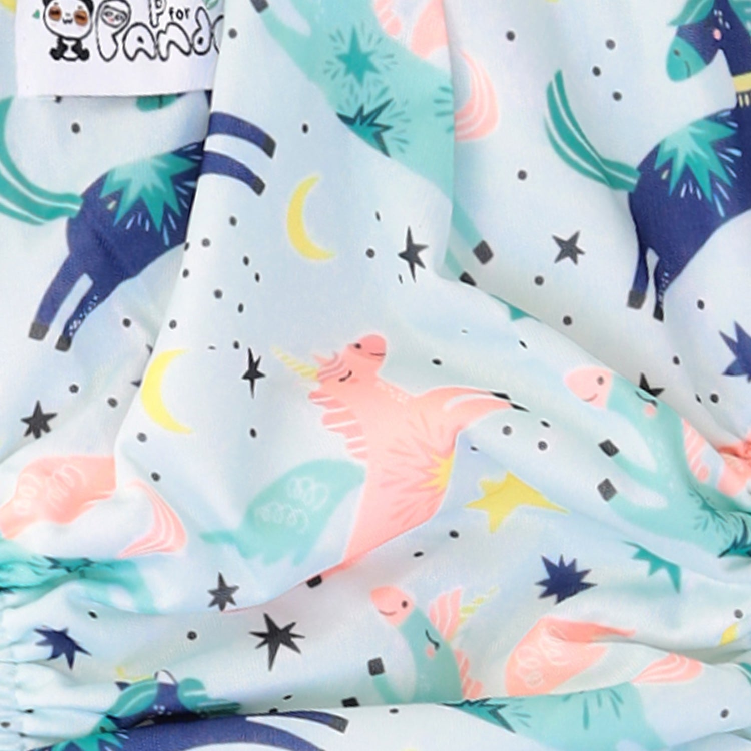 Starry Unicorn Cloth Diaper