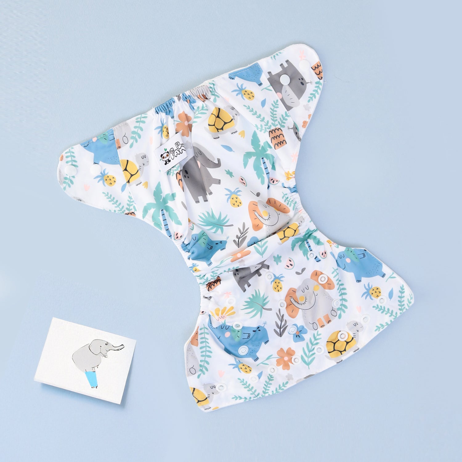 Jungle Pals Cloth Diaper