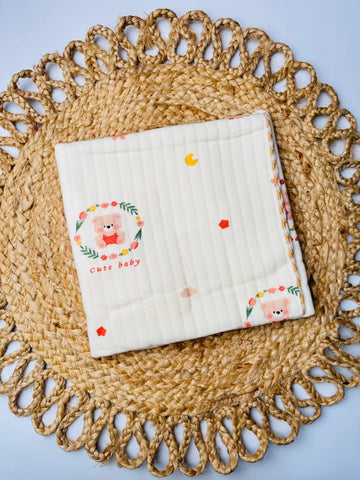Happy Teddy Dreams Blanket