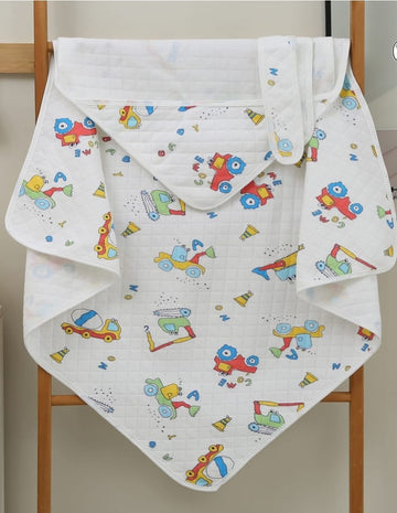 Little Machines Hooded Wrapper