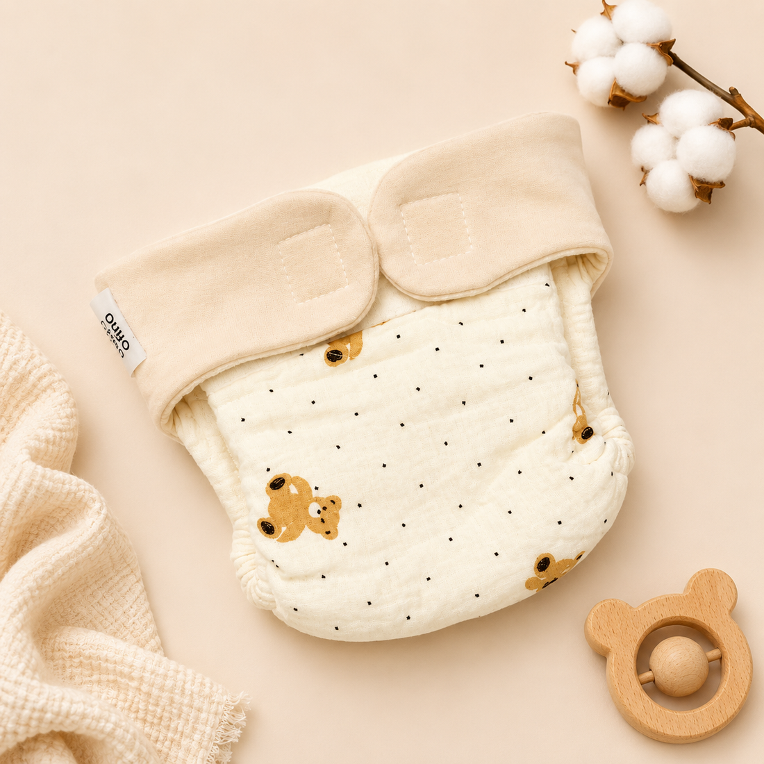 Muslin Diaper(Pack of 2)