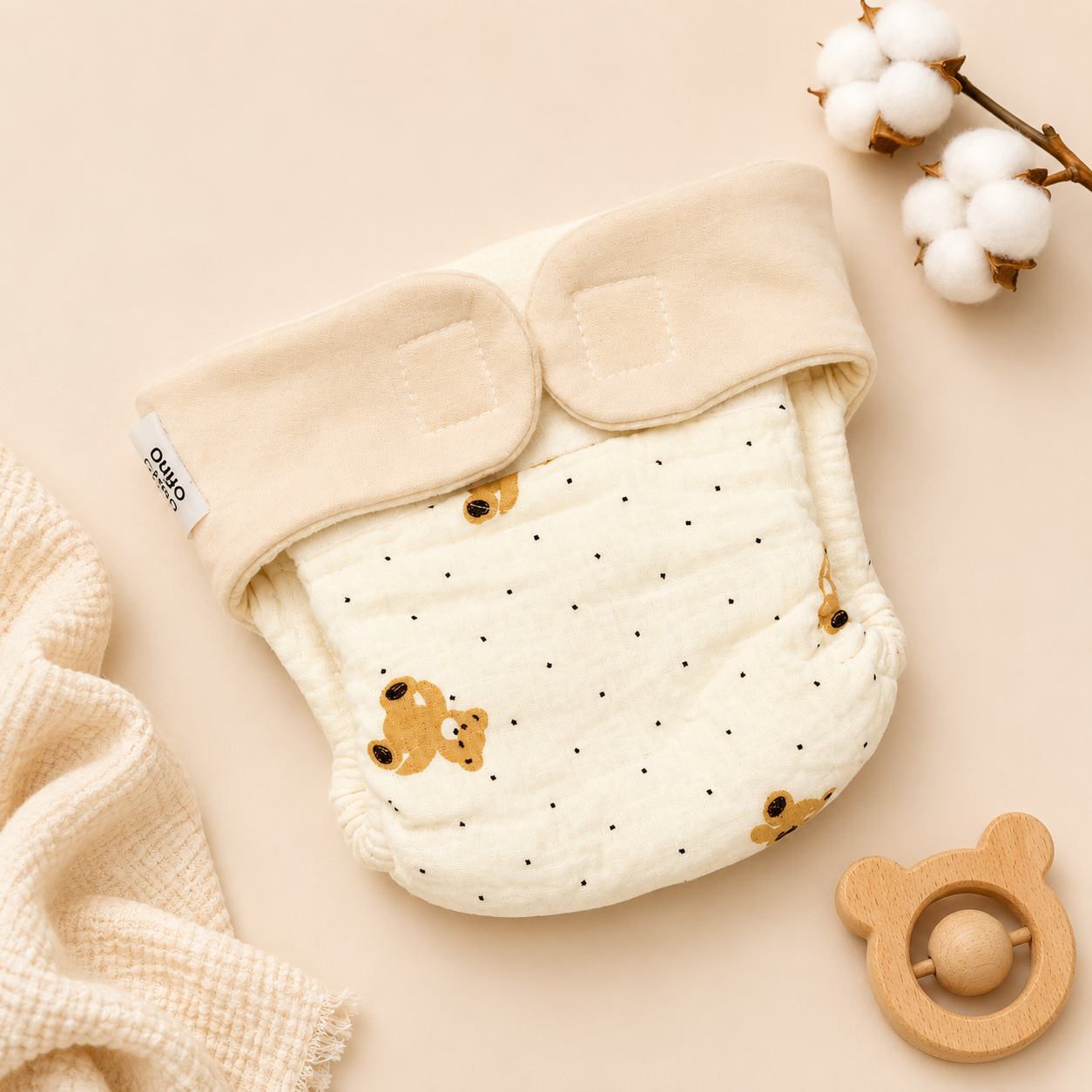 Muslin Diaper(Pack of 2)
