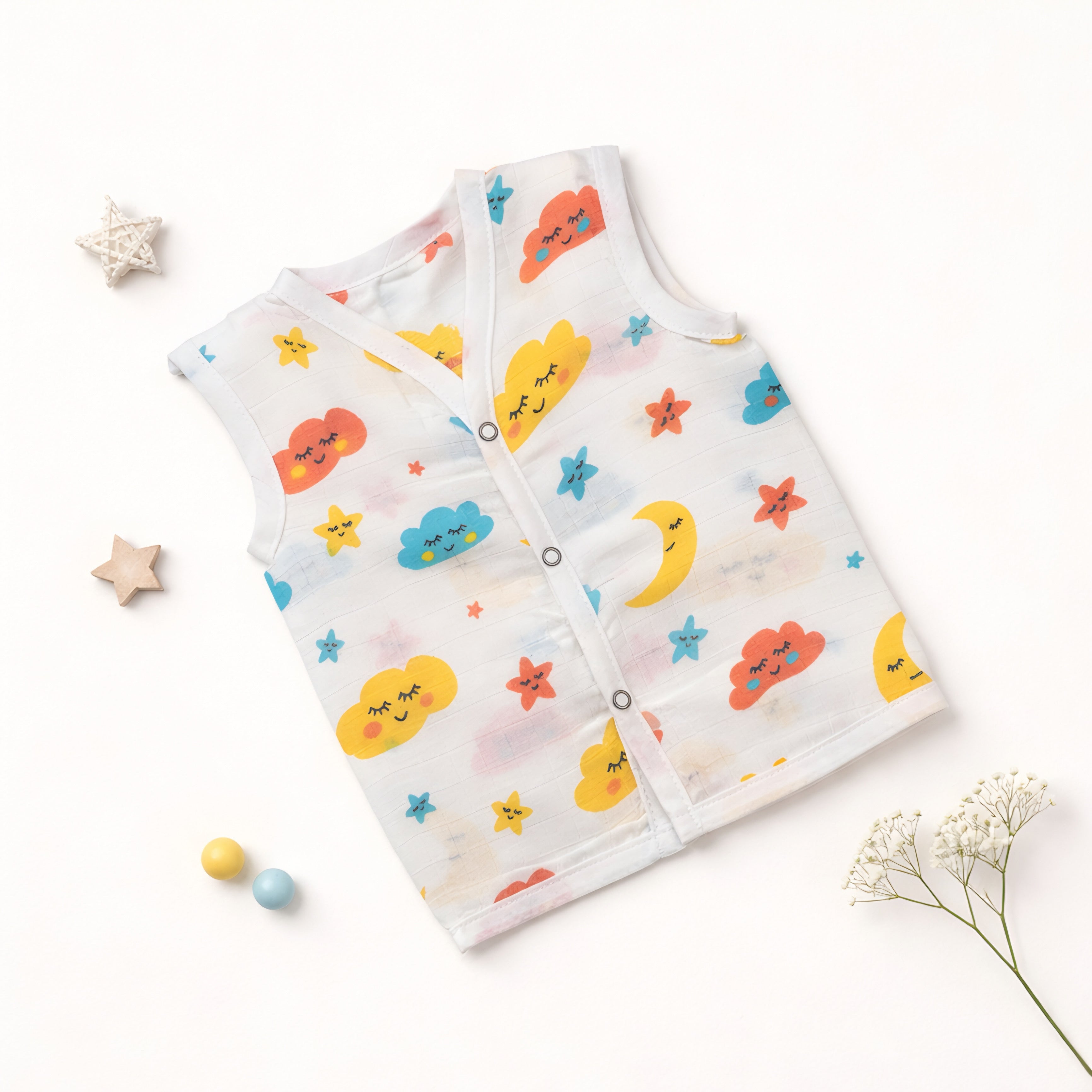 Cloudy Dreams Button Jabla