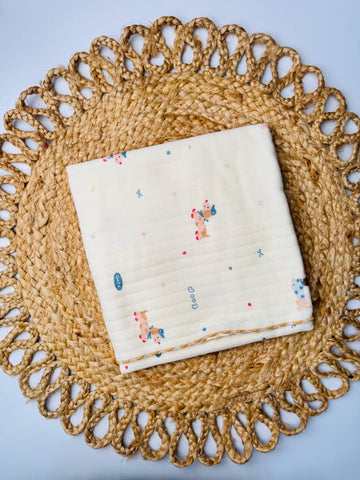 Tiny Paw Dreams 2 Layer Blanket