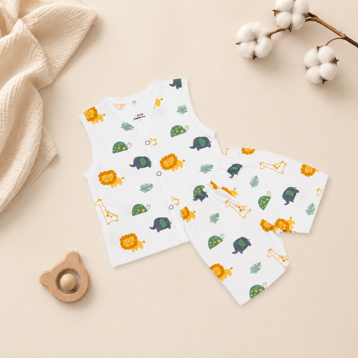 Jungle Safari Jabla & Shorts set