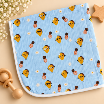 Mango & Pineapple Muslin Dry Sheet