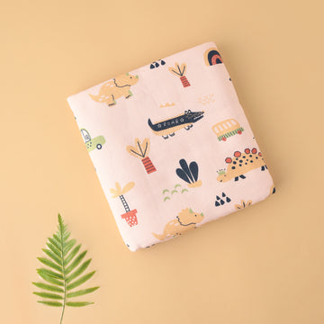 Little Explorer Dino 4Layer Blanket