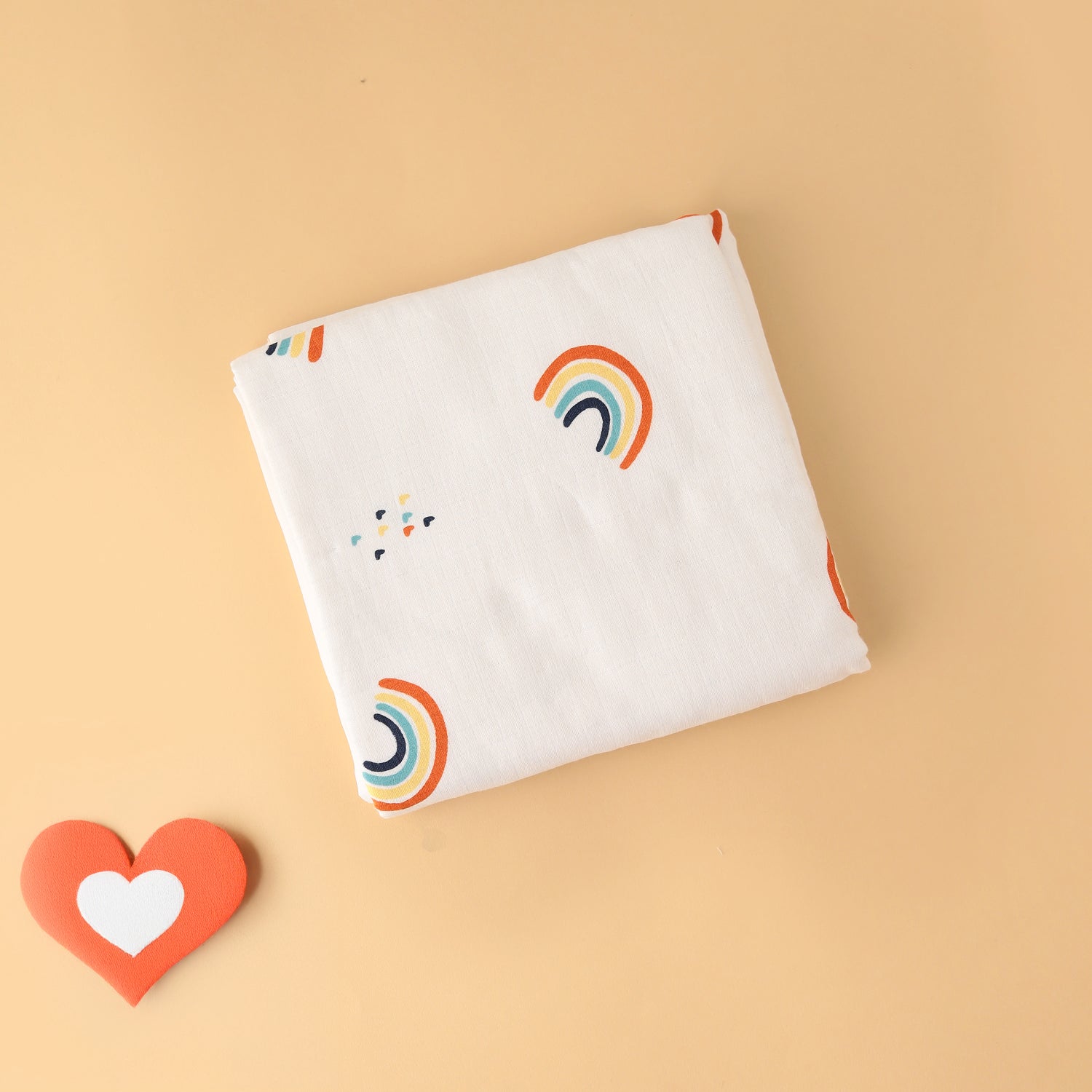 Rainbow Love 4Layer-Blanket