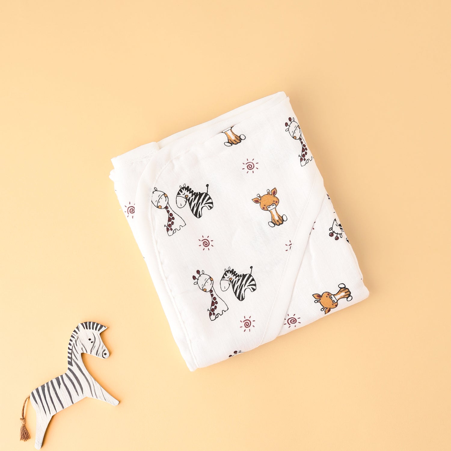 Wild Friends Hooded Towel