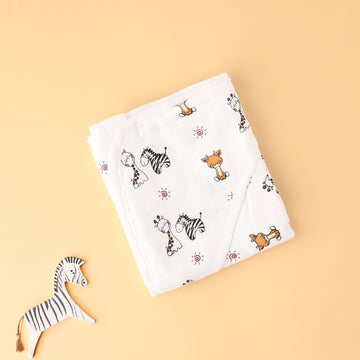 Wild Friends Hooded Towel
