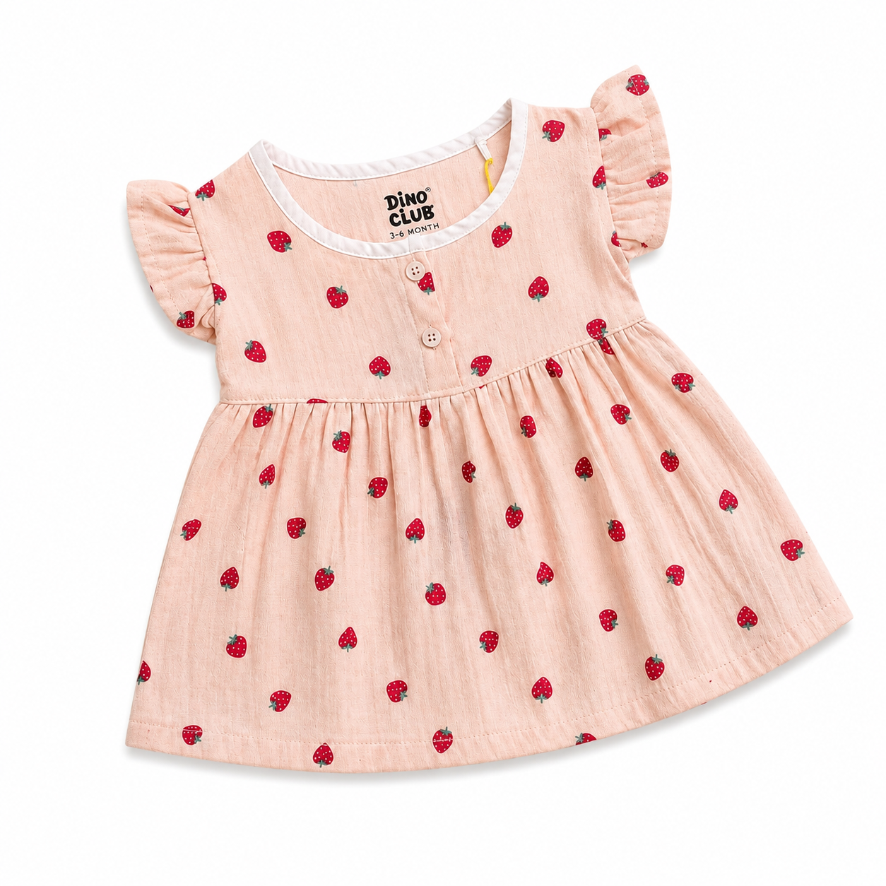 Little Strawberry FB Frill Frock