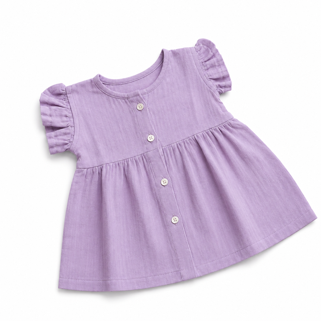Lavender FO Frill Frock