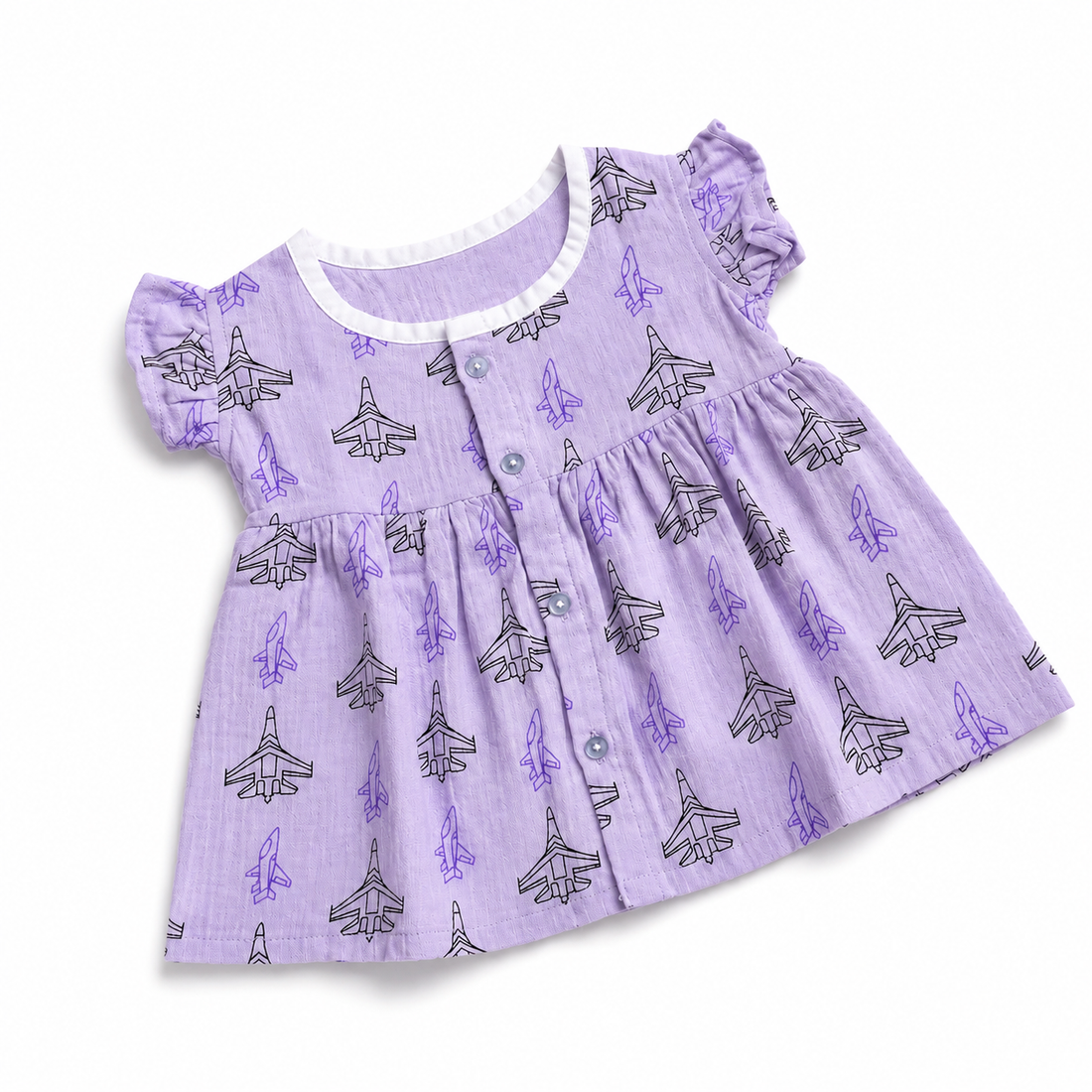 Jet Lavender FO Frill Frock