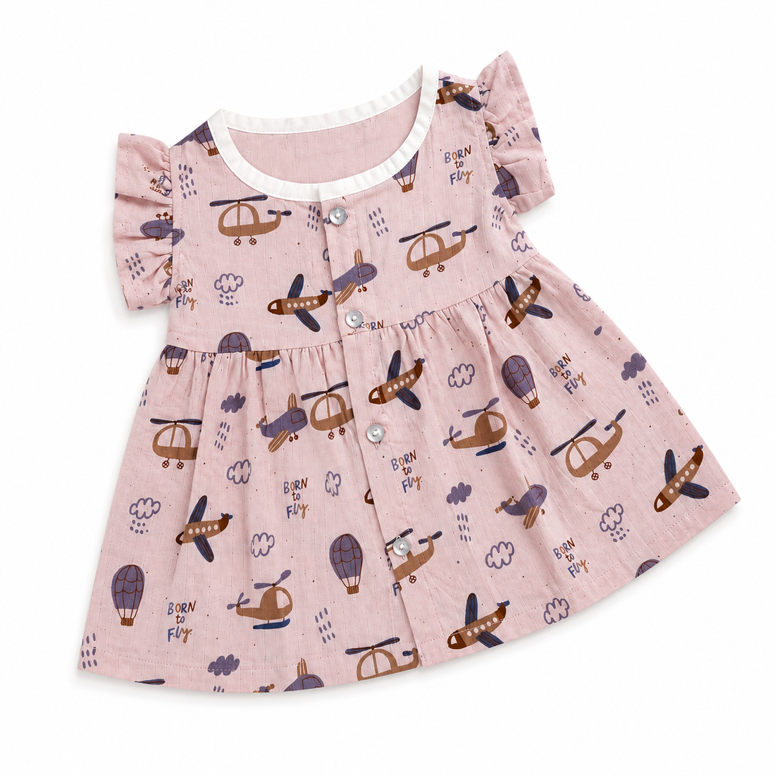 Little Aviator FO Frill Frock
