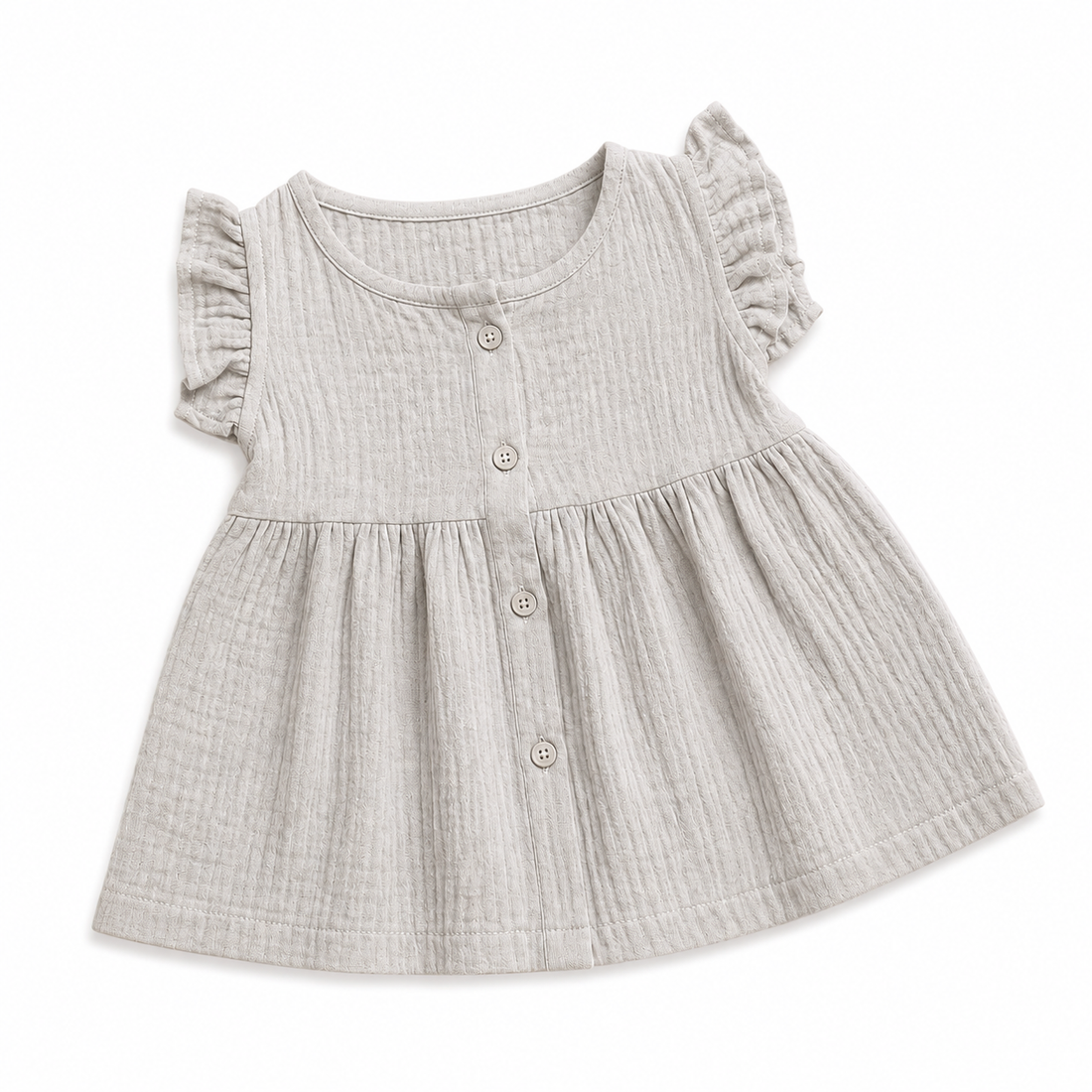 Mist Grey FO Frill Frock