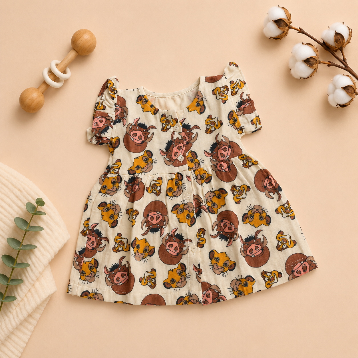 Wild Safari FO Frill Frock
