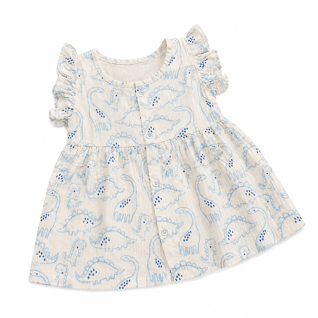 Cute Dino FO Frill Frock