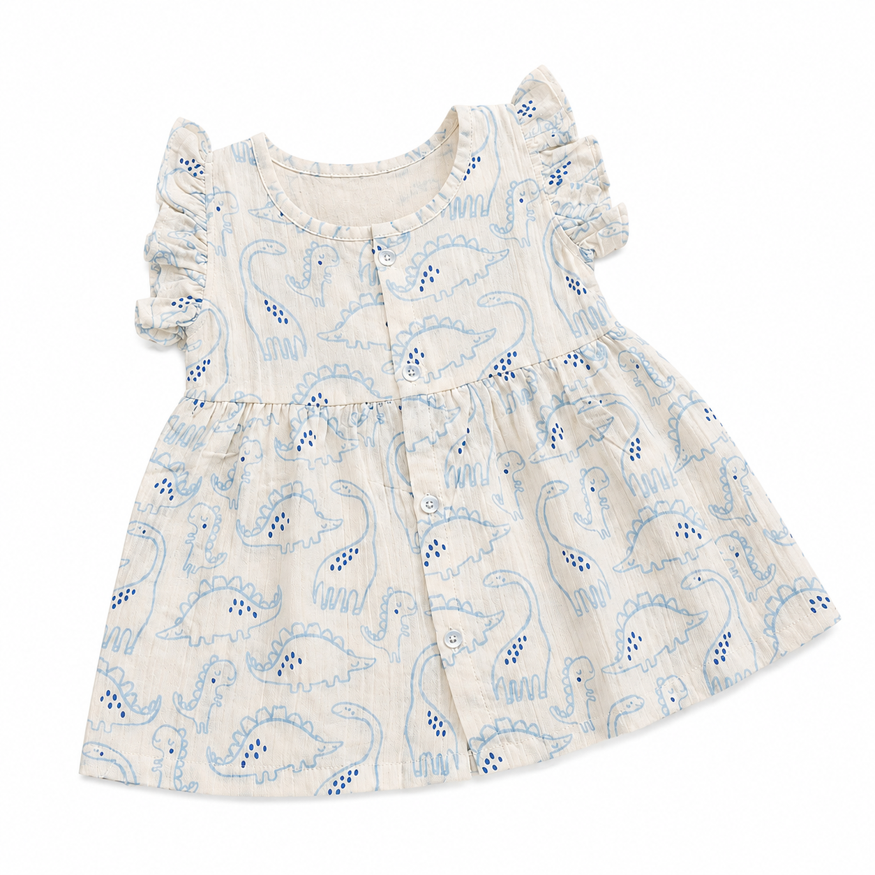 Cute Dino FO Frill Frock