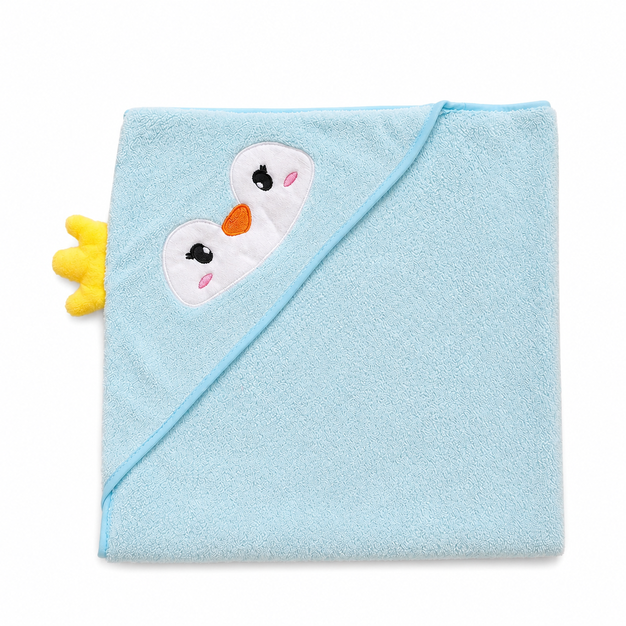 Terry Towel Sky Blue Penguin