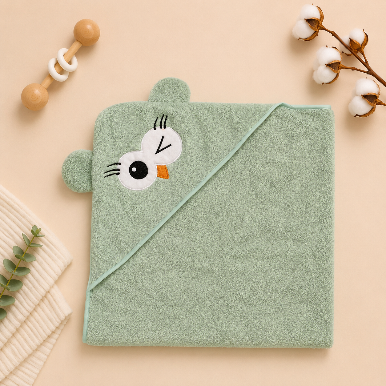Terry Towel Mint Green