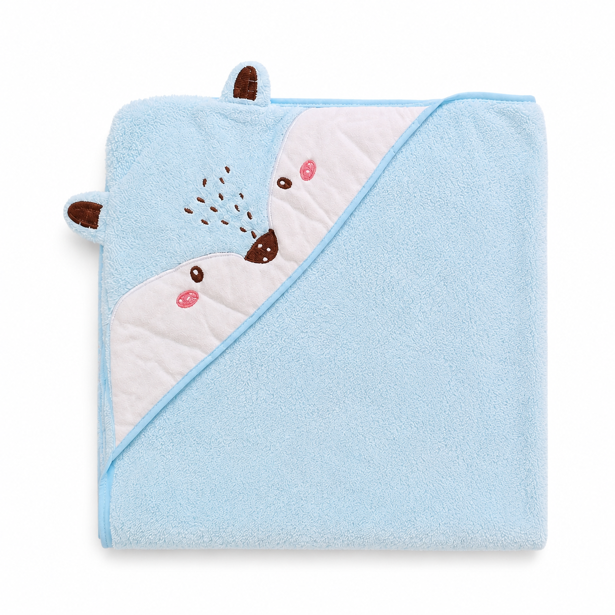 Terry Towel Sky Blue Deer