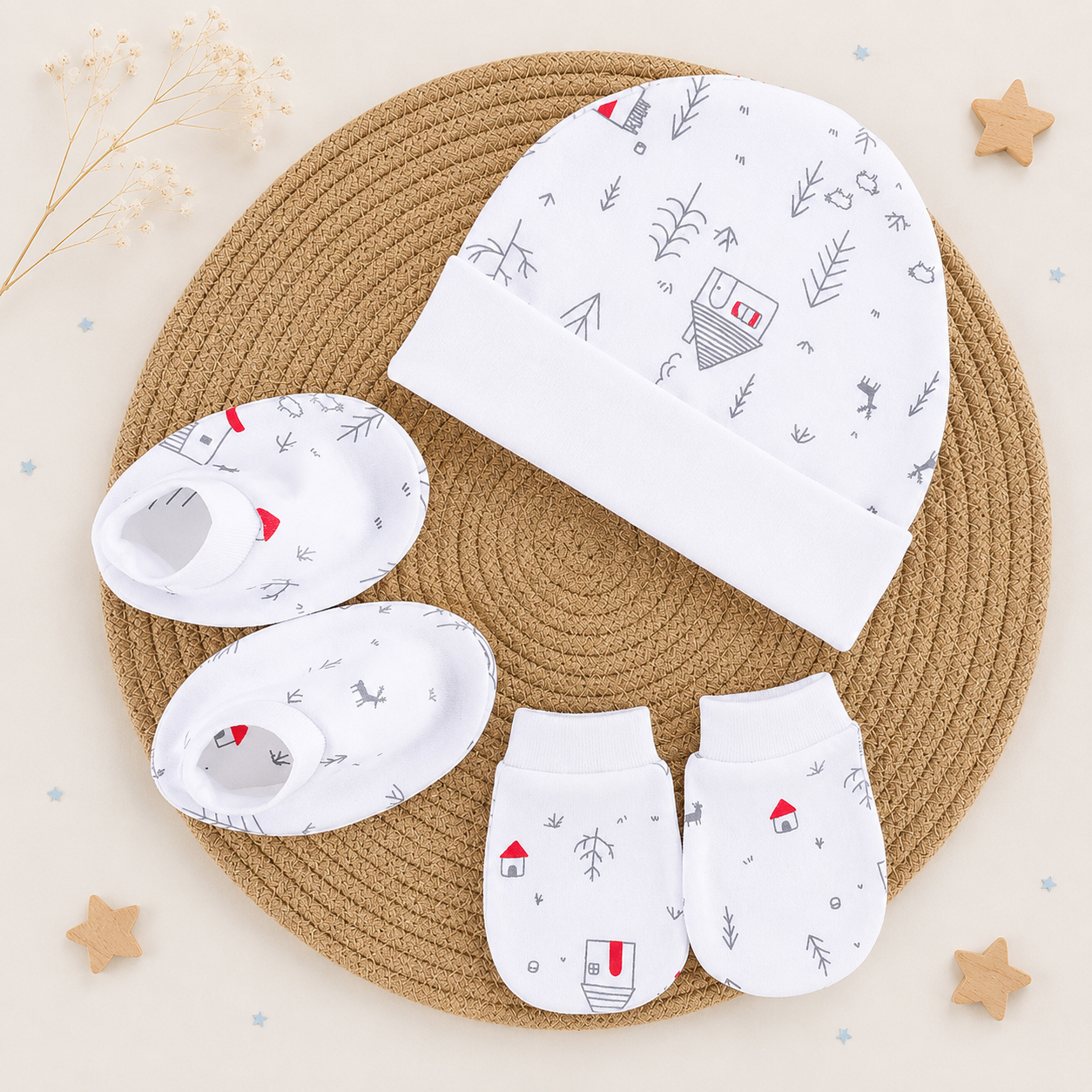 Cotton Cap Set