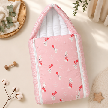 Muslin Carry Bed-Pink